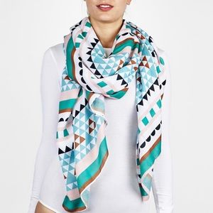 Printed Villiage Happi Scarf